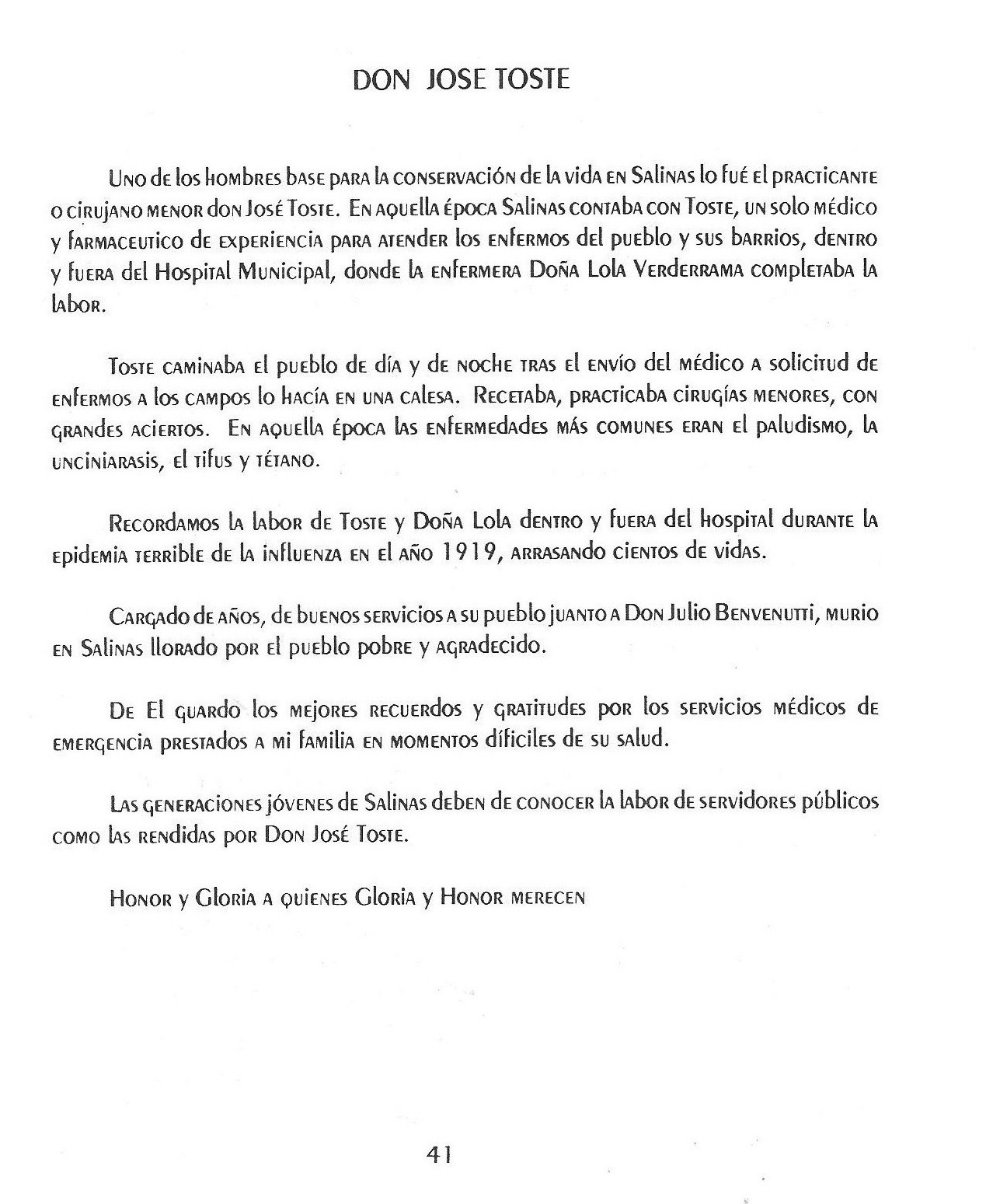 Páginas de nuestra historia: de médicos y enfermeras practicantes