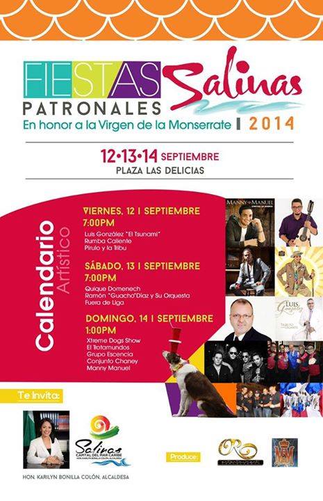 160ª Fiestas Patronales de Salinas