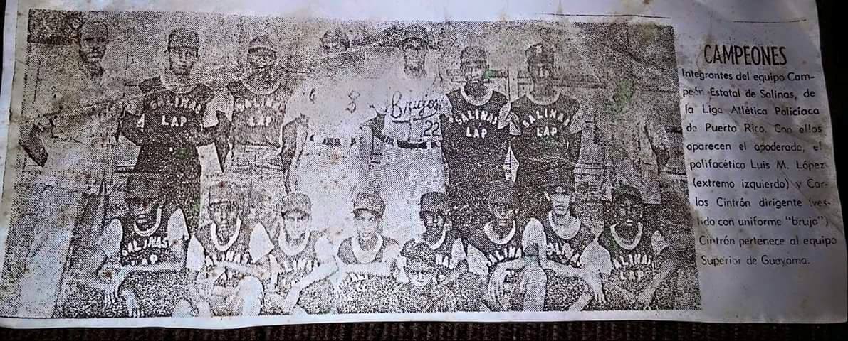 Luis Mariano López Santiago y las pequeñas ligas de beisbol