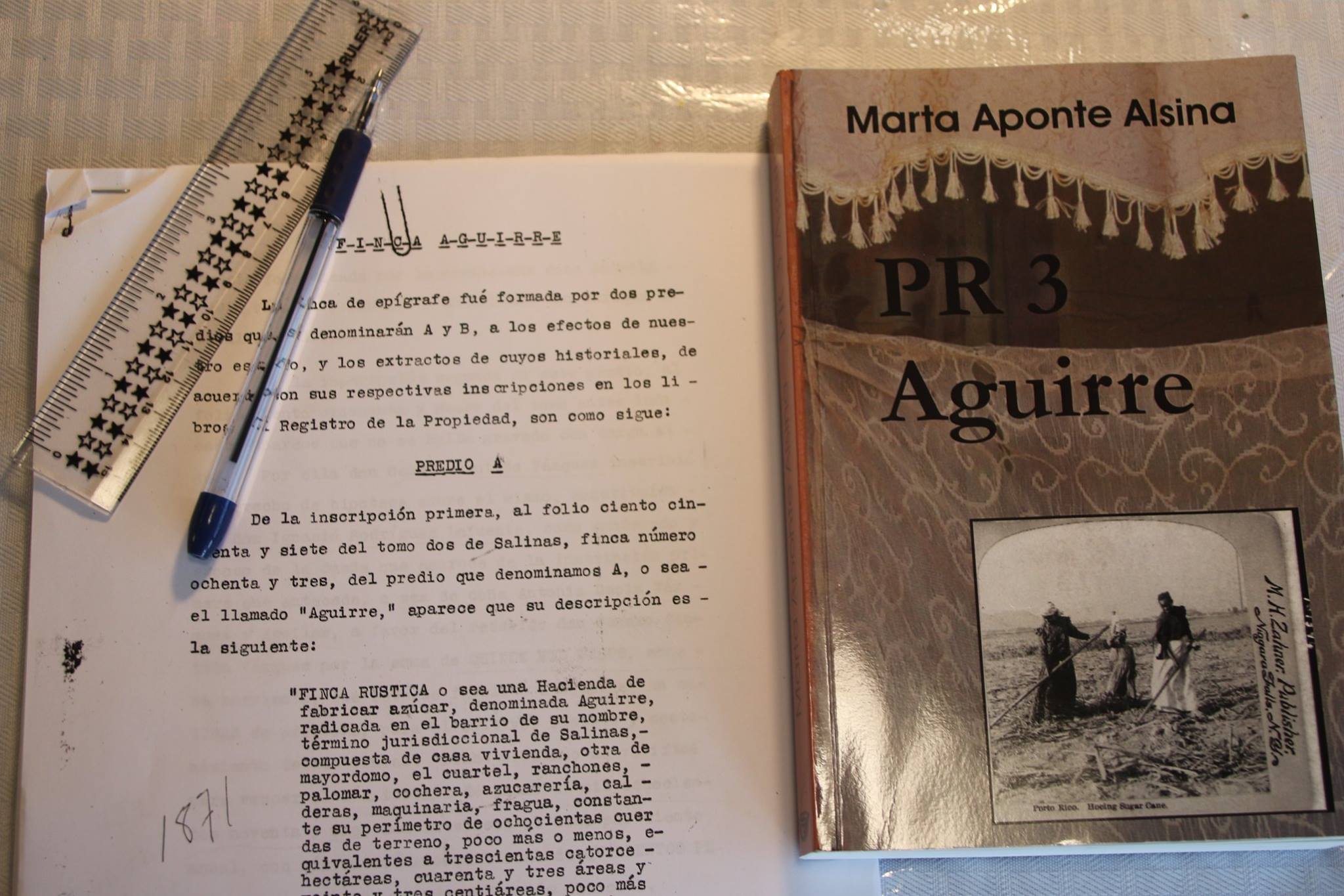 Libros: PR 3 Aguirre de Marta Aponte Alsina